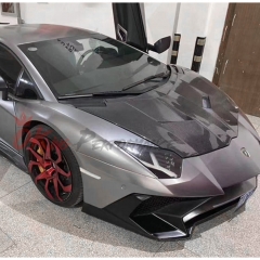 Mansory Style Dry Carbon Fiber Hood Bonnet For Lamborghini Aventador & S & SV & SVJ LP700 LP740 LP750 LP770 2011-2021