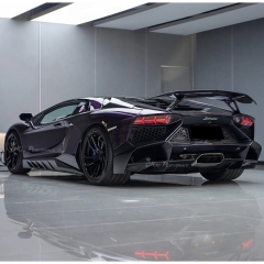 Novitec Style Dry Carbon Fiber Rear Spoiler Wing For Lamborghini Aventador & S & SV LP700 LP740 LP750 2011-2021