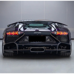Novitec Style Dry Carbon Fiber Rear Spoiler Wing For Lamborghini Aventador & S & SV LP700 LP740 LP750 2011-2021