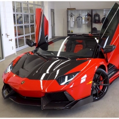 1016 Style Dry Carbon Fiber Hood Bonnet For Lamborghini Aventador & S & SV & SVJ LP700 LP740 LP750 LP770 2011-2021