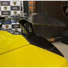 Novitec Style Dry Carbon Fiber Rear Spoiler Wing With Base Lid For Lamborghini Aventador & S & SV LP700 LP740 LP750 2011-2021