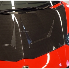 1016 Style Dry Carbon Fiber Hood Bonnet For Lamborghini Aventador & S & SV & SVJ LP700 LP740 LP750 LP770 2011-2021