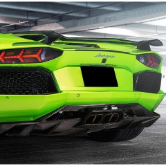 H-Vorsteiner Style Carbon Fiber Rear Spoiler For Lamborghini Aventador & S & SV LP700 LP740 LP750 2011-2021