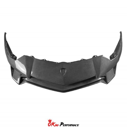 SV Style Full Dry Carbon Fiber Front Bumper For Lamborghini Aventador & S & SV LP700 LP740 LP750 2011-2021