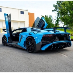 Novitec Style Dry Carbon Fiber Side Skirt For Lamborghini Aventador LP700 2011-2015