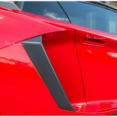 SV Style Dry Carbon Fiber Fender Side Scoop For Lamborghini Aventador LP700 2011-2015