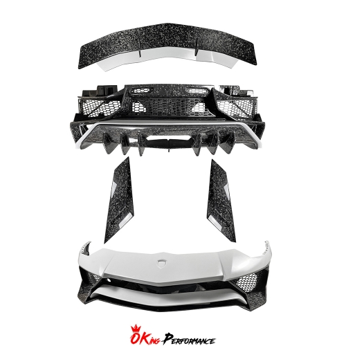 LP750 SV Style Dry Forged Carbon Fiber With Portion Primer Body Kit For Lamborghini Aventador & S & SV LP700 LP740 LP750 2011-2021