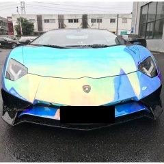SV Style Dry Forged Carbon Fiber With Portion Primer Front Bumper For Lamborghini Aventador & S & SV LP700 LP740 LP750 2011-2021