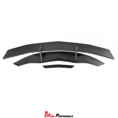 LP750 SV Style Dry Carbon Fiber Rear Spoiler Wing With Base Lid For Lamborghini Aventador & S & SV LP700 LP740 LP750 2011-2021