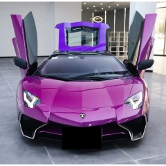 SV Style Dry Carbon Fiber Front Bumper With Portion Primer For Lamborghini Aventador & S & SV LP700 LP740 LP750 2011-2021