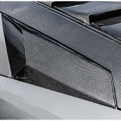 SV Style Dry Carbon Fiber Rear Engine Side Vent For Lamborghini Aventador LP700 2011-2015