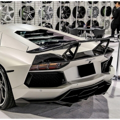 DMC Style Dry Carbon Fiber Rear Diffuser For Lamborghini Aventador LP700 2011-2015