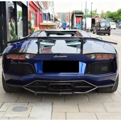 DMC Style Dry Carbon Fiber Rear Diffuser For Lamborghini Aventador LP700 2011-2015