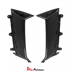 SV Style Dry Carbon Fiber Fender Side Scoop For Lamborghini Aventador LP700 2011-2015