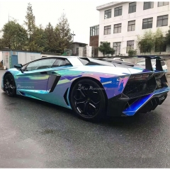 SV Style Dry Forged Carbon Fiber Rear Spoiler Without Base For Lamborghini Aventador & S & SV LP700 LP740 LP750 2011-2021