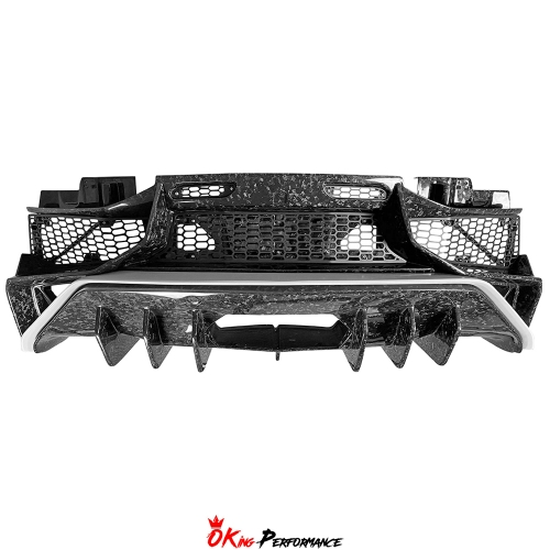 LP750 SV Style Full Exposed Dry Forged Carbon Fiber Rear Bumper For Lamborghini Aventador & S & SV LP700 LP740 LP750 2011-2021