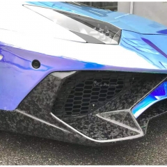 SV Style Dry Forged Carbon Fiber With Portion Primer Front Bumper For Lamborghini Aventador & S & SV LP700 LP740 LP750 2011-2021