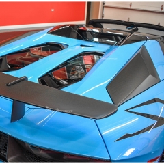 SV Style Dry Carbon Fiber Rear Engine Side Vent For Lamborghini Aventador LP700 2011-2015