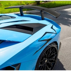SV Style Dry Carbon Fiber Rear Spoiler Without Base For Lamborghini Aventador & S & SV LP700 LP740 LP750 2011-2021