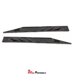 Novitec Style Dry Carbon Fiber Side Skirt For Lamborghini Aventador LP700 2011-2015
