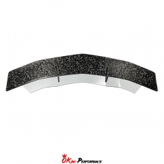 SV Style Dry Forged Carbon Fiber Rear Spoiler With Primer Base For Lamborghini Aventador & S & SV LP700 LP740 LP750 2011-2021