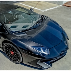 SV Style Full Dry Carbon Fiber Front Bumper For Lamborghini Aventador & S & SV LP700 LP740 LP750 2011-2021