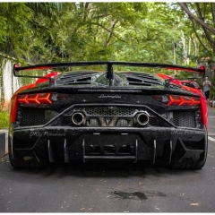 SVJ-Style Forged Dry Carbon Fiber With Portion Primer Body Kit For Lamborghini Aventador & S & SV & SVJ LP700 LP740 LP750 LP770 2011-2021