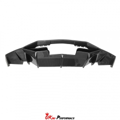 DMC Style Dry Carbon Fiber Rear Diffuser For Lamborghini Aventador LP700 2011-2015