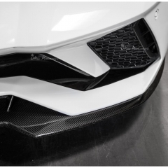 OEM Style Dry Carbon Fiber Front Lip For Lamborghini Aventador S LP740 2016-2021