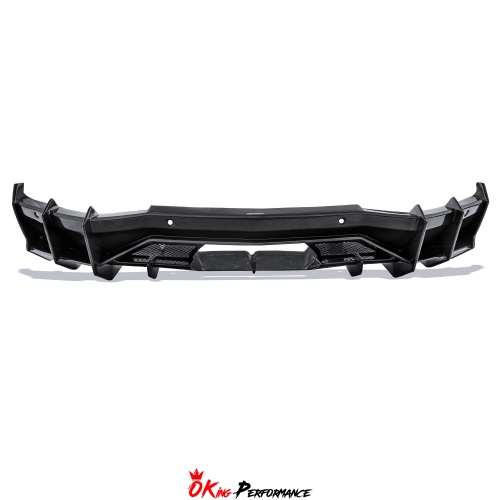 CMST Style Dry Carbon Fiber Rear Diffuser For Lamborghini Aventador LP700 2011-2015