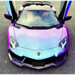 PUR Style Carbon Fiber Front Lip For Lamborghini Aventador LP700 2011-2015