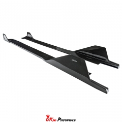 CMST Style Dry Carbon Fiber Side Skirt For Lamborghini Aventador LP700 2011-2015