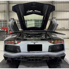 Mansory Style Carbon Fiber Rear Diffuser For Lamborghini Aventador LP700 2011-2015