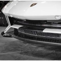 OEM Style Dry Carbon Fiber Front Lip For Lamborghini Aventador S LP740 2016-2021