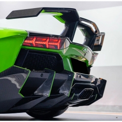 CMST Style Dry Carbon Fiber Rear Diffuser For Lamborghini Aventador LP700 2011-2015