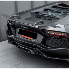 Vorsteiner Style Dry Carbon Fiber Rear Spoiler For Lamborghini Aventador & S & SV LP700 LP740 LP750 2011-2021