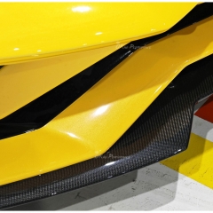 OEM Style Dry Carbon Fiber Front Lip For Lamborghini Aventador S LP740 2016-2021