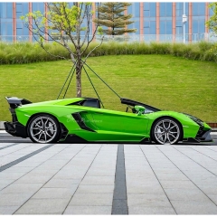 CMST Style Dry Carbon Fiber Side Rear Vents Trim For Lamborghini Aventador LP700 2011-2015