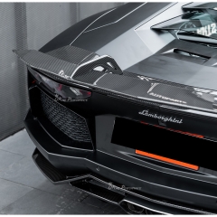 Vorsteiner Style Dry Carbon Fiber Rear Spoiler For Lamborghini Aventador & S & SV LP700 LP740 LP750 2011-2021