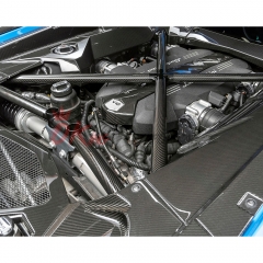 Dry Carbon Fiber Engine Bay Panel Set For Lamborghini Aventador LP700 Coupe 2011-2015