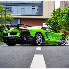 CMST Style Dry Carbon Fiber Side Rear Vents Trim For Lamborghini Aventador LP700 2011-2015