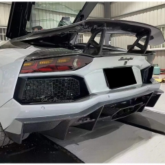 Mansory Style Carbon Fiber Rear Diffuser For Lamborghini Aventador LP700 2011-2015
