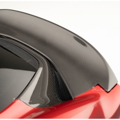 Novitec Style Dry Carbon Fiber Rear Trunk Spoiler Wing For Ferrari 296 GTB & GTS 2021-2025