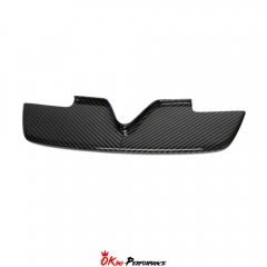 Dry Carbon Fiber Front Bumper Middle Inlet Trim For Ferrari 296 GTB & GTS 2021-2025