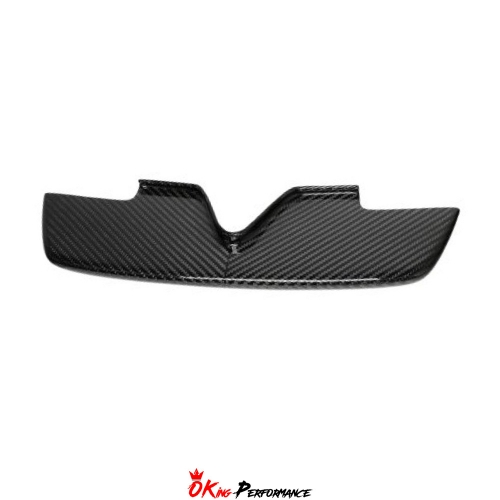Dry Carbon Fiber Front Bumper Middle Inlet Trim For Ferrari 296 GTB & GTS 2021-2025