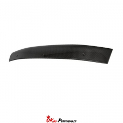 Novitec Style Dry Carbon Fiber Rear Spoiler Lower Lid For Ferrari 296 GTB & GTS 2021-2025
