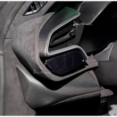 Dry Carbon Fiber Interiors Kits Air Conditioning Outlet Vents (Replacement) For Ferrari 296 GTB & GTS 2021-2025