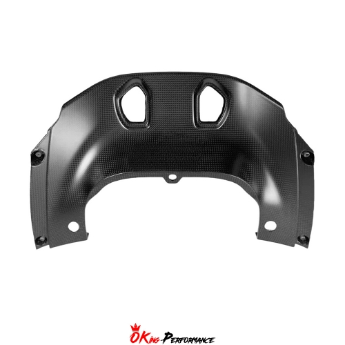 Dry Carbon Fiber Interiors Kits Cluster Mounting Panel (Replacement) For Ferrari 296 GTB & GTS 2021-2025