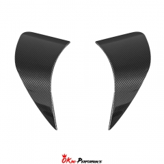 Novitec Style Dry Carbon Fiber Rear Side Air Vents Trim For Ferrari 296 GTB & GTS 2021-2025