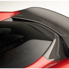 Novitec Style Dry Carbon Fiber Rear Lid Tail Section For Ferrari 296 GTB & GTS 2021-2025